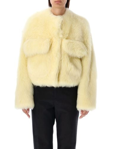 Toscana Shearling Cropped Jacket - Bottega Veneta - Modalova