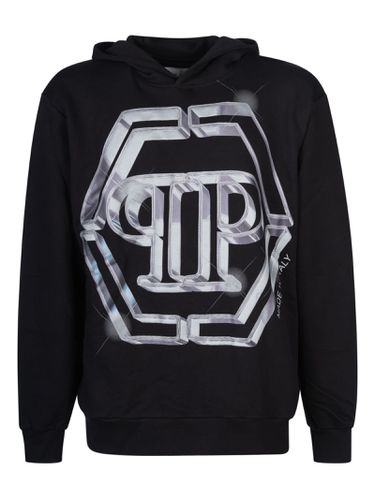 Pp Glass Hooded Sweatshirt - Philipp Plein - Modalova