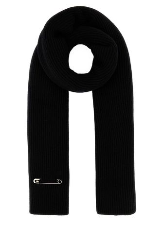 Balenciaga Black Wool Scarf - Balenciaga - Modalova