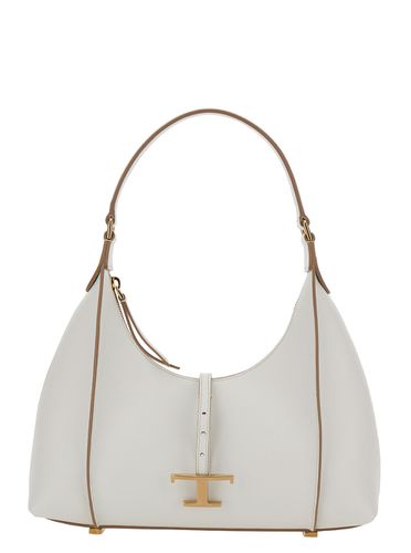 Shoulder Bag With T Timeless Charm In Leather Woman - Tod's - Modalova