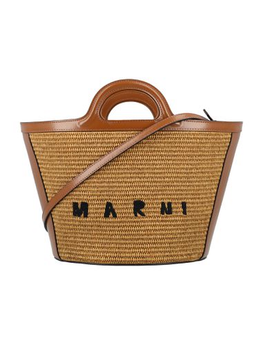 Tropicalia Micro Bag In Leather And Raffia - Marni - Modalova