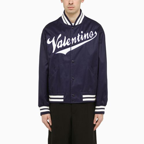 Valentino Bomber Jacket With Patch - Valentino - Modalova