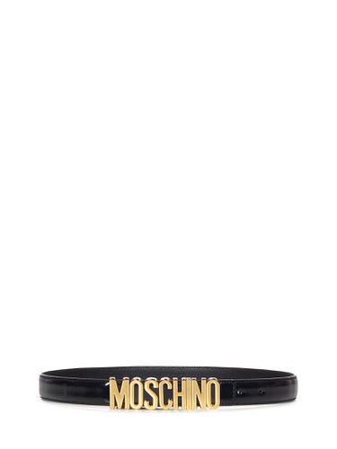 Moschino Lettering Logo Belt - Moschino - Modalova