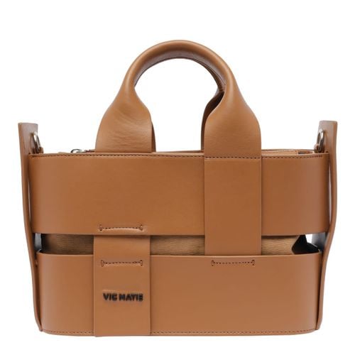 Vic Matié Leather Handbag - Vic Matié - Modalova