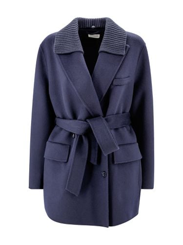 Parosh Coat With Belt - Parosh - Modalova