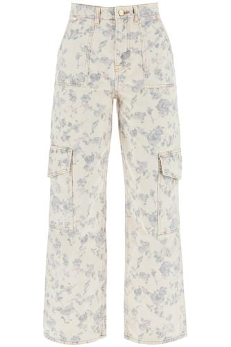 Ganni White Cotton Jeans - Ganni - Modalova