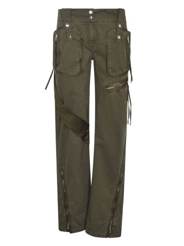 Blumarine Cargo Buttoned Trousers - Blumarine - Modalova