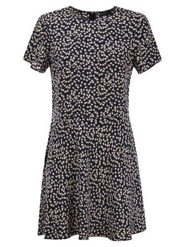 Viscose Dress With Micro Pattern - Polo Ralph Lauren - Modalova