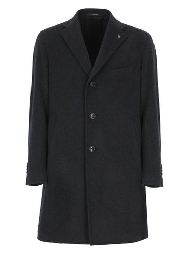 Virgin Wool And Cashmere Coat - Tagliatore - Modalova