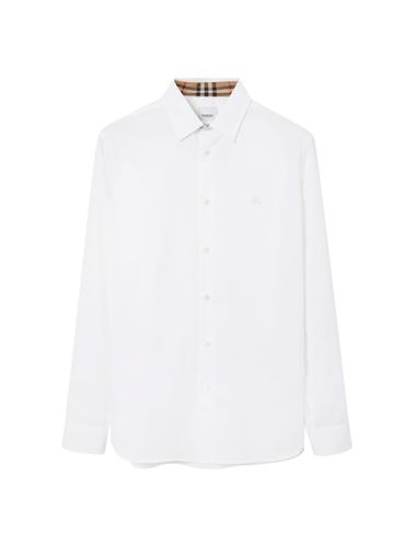 Burberry Stretch Cotton Shirt - Burberry - Modalova