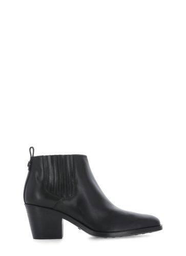 Tod's Leather Ankle Boot - Tod's - Modalova