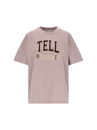 Varsity Logo T-shirt - Stella McCartney - Modalova