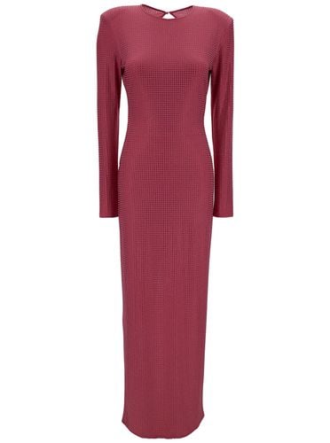 Maxi Dress With Rhinestone Embellishment - Rotate by Birger Christensen - Modalova