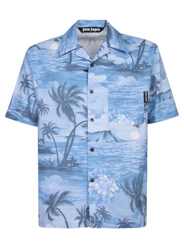 Tropical Sunset Shirt - Palm Angels - Modalova