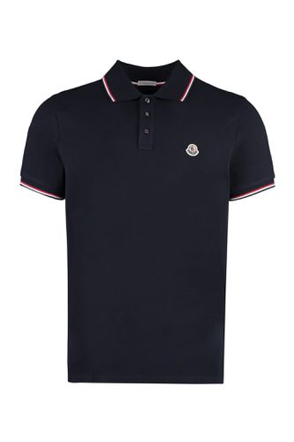 Moncler Cotton-piqué Polo Shirt - Moncler - Modalova