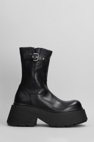 Gospel High Heels Ankle Boots In Leather - Vic Matié - Modalova