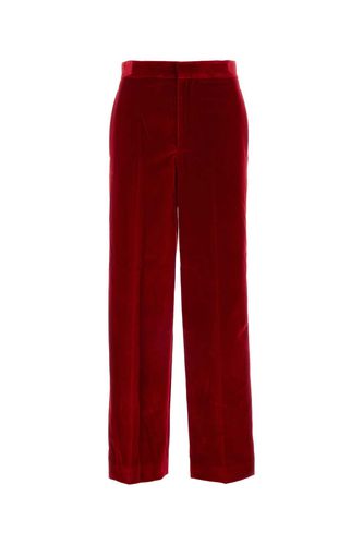 J. W. Anderson Red Velvet Pant - J.W. Anderson - Modalova