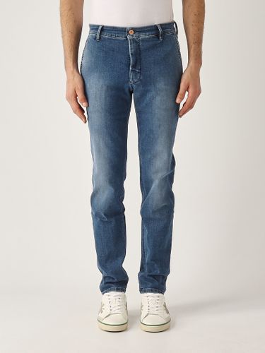 Jack Chino Slim Fit In Denim Tri Blend T. America Jeans - Jeckerson - Modalova