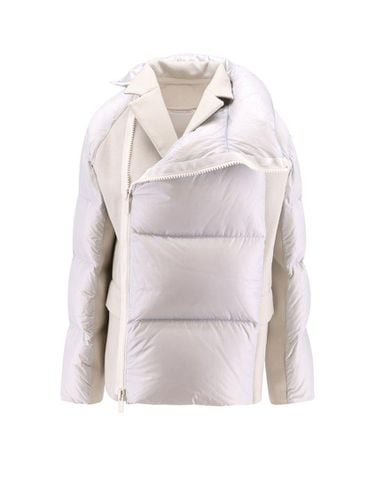 Sacai Panelled Funnel Neck Jacket - Sacai - Modalova