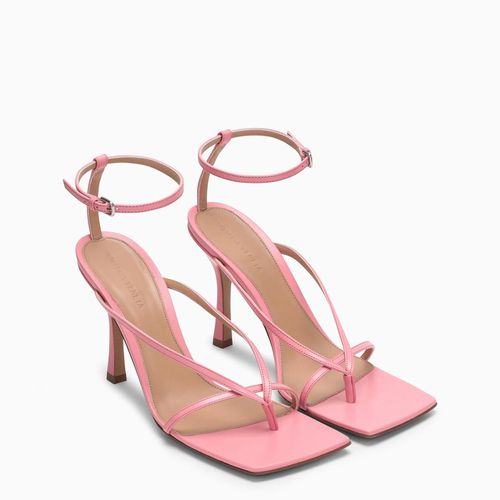Squared Toe Strappy Sandals - Bottega Veneta - Modalova