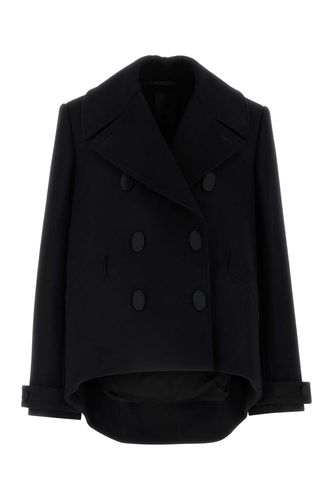 Givenchy Black Wool Oversize Coat - Givenchy - Modalova