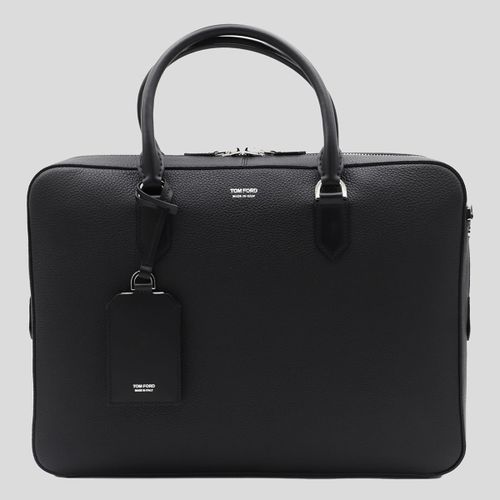 Leather Top Handle Bag - Tom Ford - Modalova