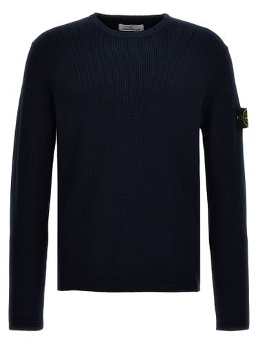 Stone Island Logo Badge Sweater - Stone Island - Modalova