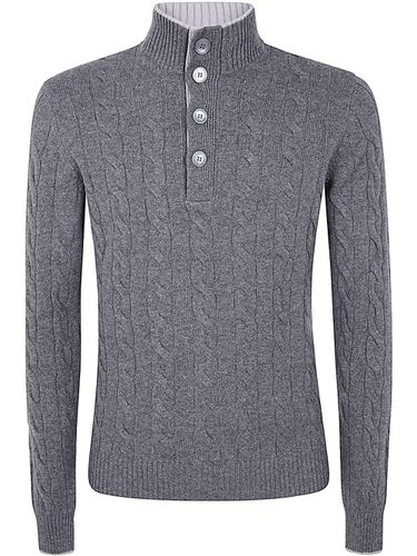 Barba Napoli Knitwear Polo - Barba Napoli - Modalova