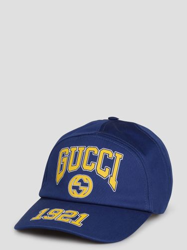 Gucci College Baseball Cap - Gucci - Modalova