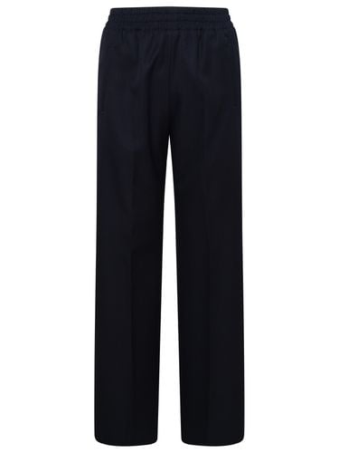 Golden Goose Navy Wool Blend Pants - Golden Goose - Modalova