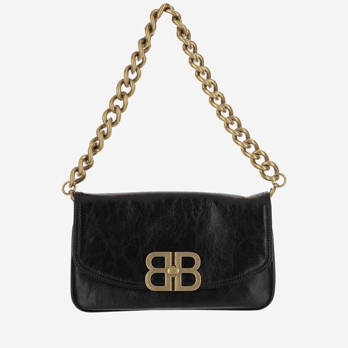 Flap Bag Bb Soft Small Leather - Balenciaga - Modalova