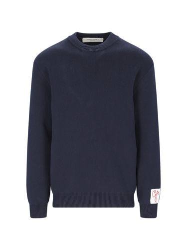 Back Logo Crew Neck Jumper - Golden Goose - Modalova