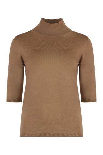 Cecina Virgin Wool Turtleneck Sweater - Max Mara - Modalova