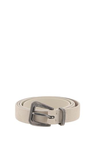 Brunello Cucinelli Suede Belt - Brunello Cucinelli - Modalova