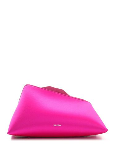 Logo Printed Asymmetric Clutch Bag - The Attico - Modalova