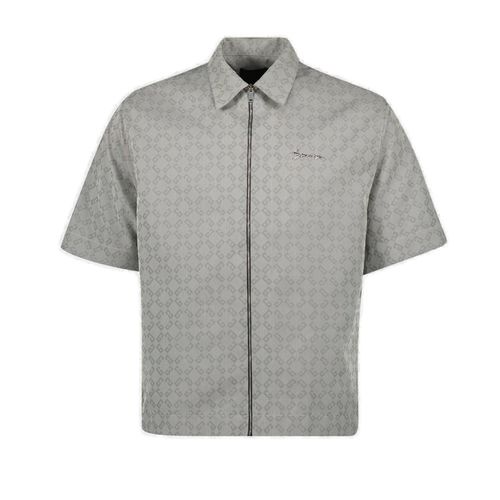 Monogram 72 Jacquard Zipped Shirt - Givenchy - Modalova