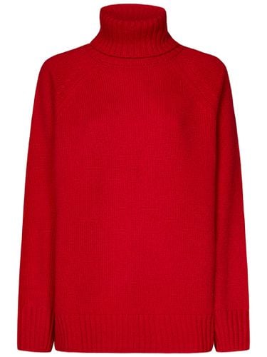 Parosh Wood Turtleneck Sweater - Parosh - Modalova