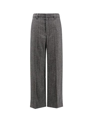 Dark Grey Wool Pants - Brunello Cucinelli - Modalova