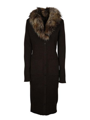 Long-sleeved Cardigan Dress - Saint Laurent - Modalova