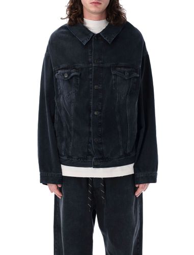 Off-shoulder Denim Jacket - Balenciaga - Modalova