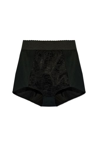 High Waist Jacquard Shorts - Dolce & Gabbana - Modalova