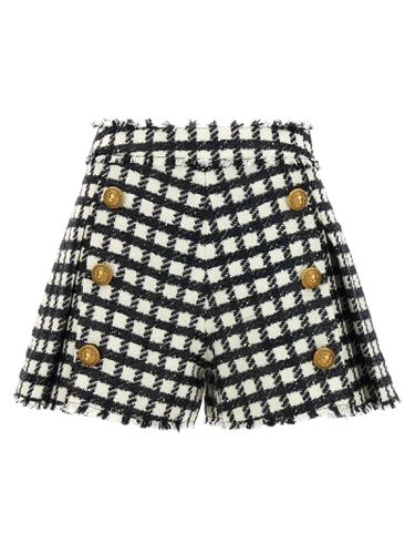 Balmain Tweed Shorts - Balmain - Modalova