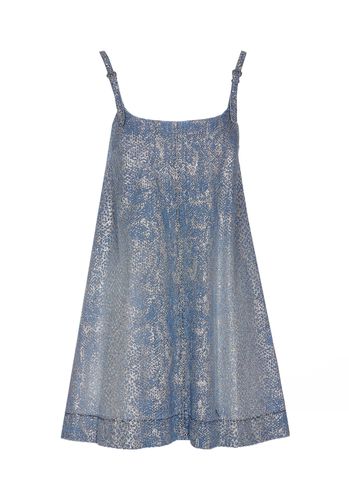Glitter Animalier Mini Dress - Versace Jeans Couture - Modalova