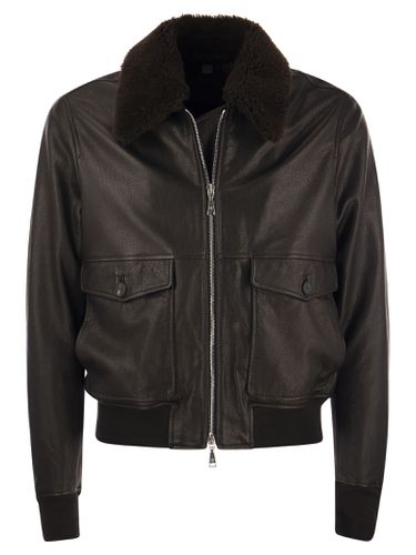 Tagliatore Lambskin Bomber Jacket - Tagliatore - Modalova