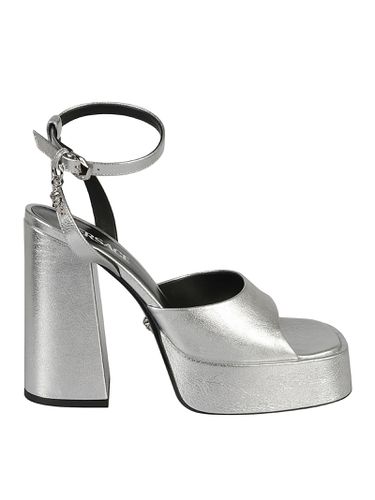 Versace Block Heel Sandals - Versace - Modalova