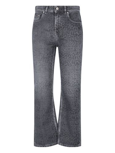 Five-pocket Jeans With Tonal Leopard Print - Golden Goose - Modalova