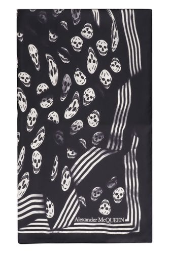 Alexander McQueen Skull Print Scarf - Alexander McQueen - Modalova