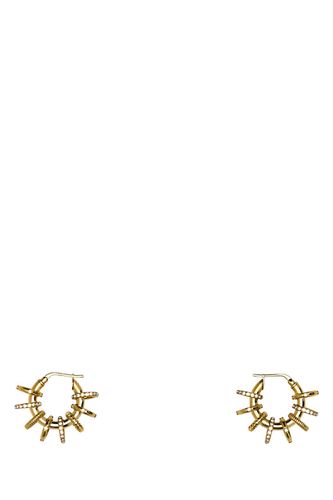 Metal Multiring Earrings - Amina Muaddi - Modalova