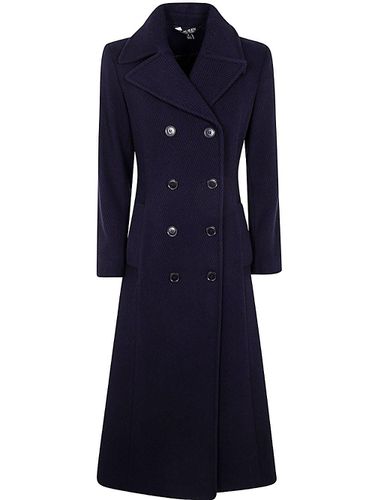 Double-breasted Straight Hem Coat - Ralph Lauren - Modalova