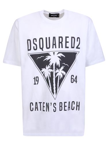 Catens Beach T-shirt - Dsquared2 - Modalova